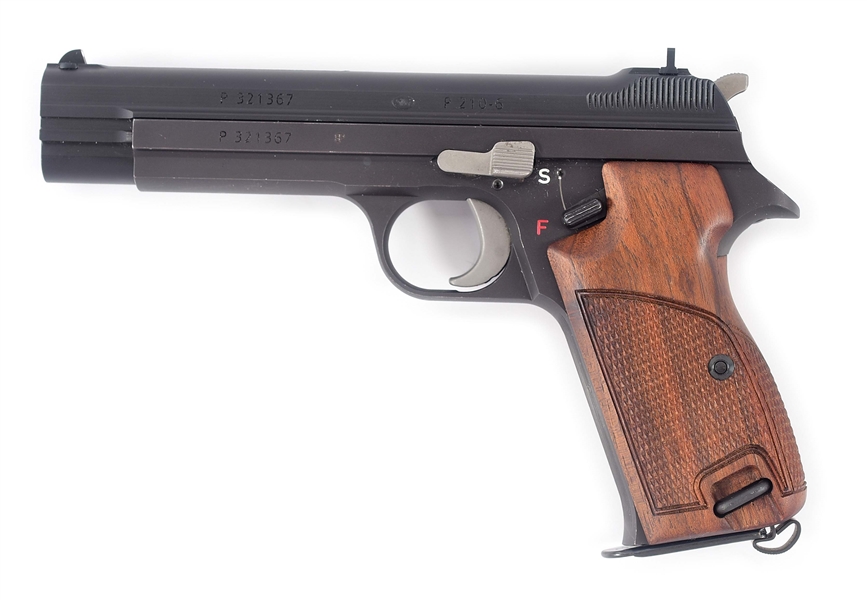 (M) SIG NEUHAUSEN MODEL P210-6 SEMI-AUTOMATIC HANDGUN