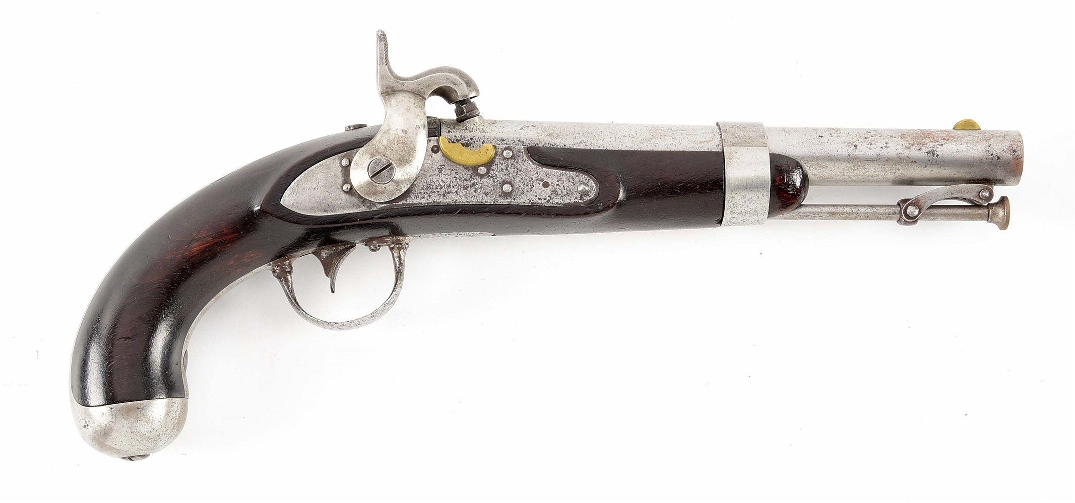 (A) A.H. WATERS PERCUSSION PISTOL.