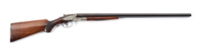 (C) L.C. SMITH FIELD GRADE SIDE BY SIDE SHOTGUN WITH CASE.