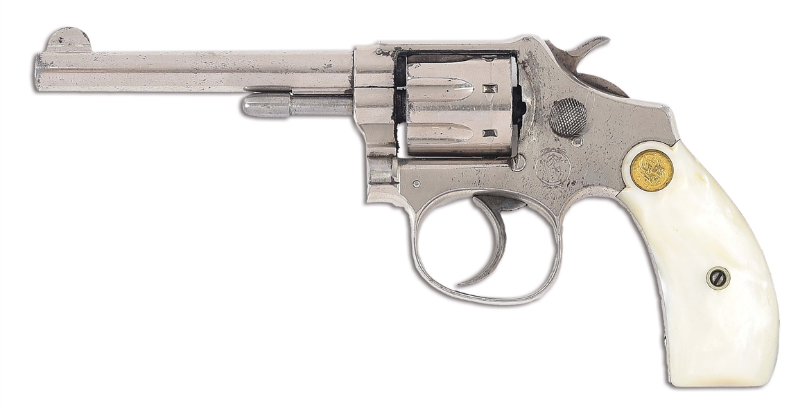 (C) SMITH & WESSON LADYSMITH 1ST MODEL REVOLVER.