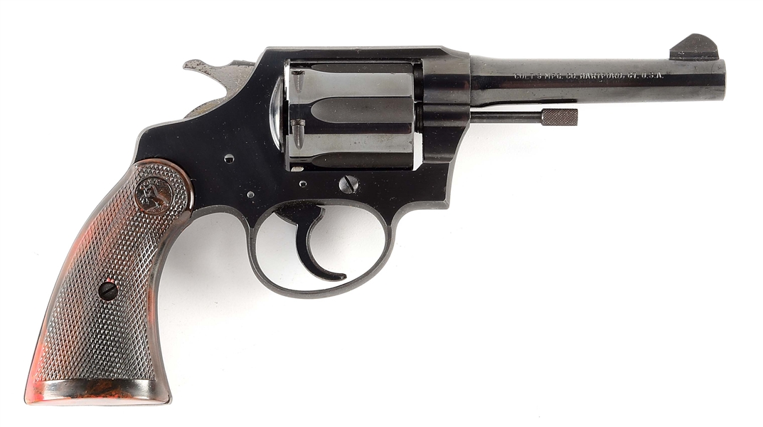 (C) COLT POLICE POSITIVE SPECIAL DOUBLE ACTION REVOLVER WITH BOX (1949).