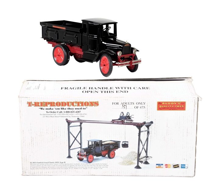 T-REPRODUCTIONS #2-202 SAND & GRAVEL TRUCK TYPE II.