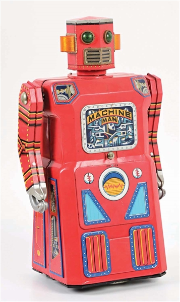 Lot Detail - EXTREMELY RARE JAPANESE TIN LITHO BATTERY-OPERATED 