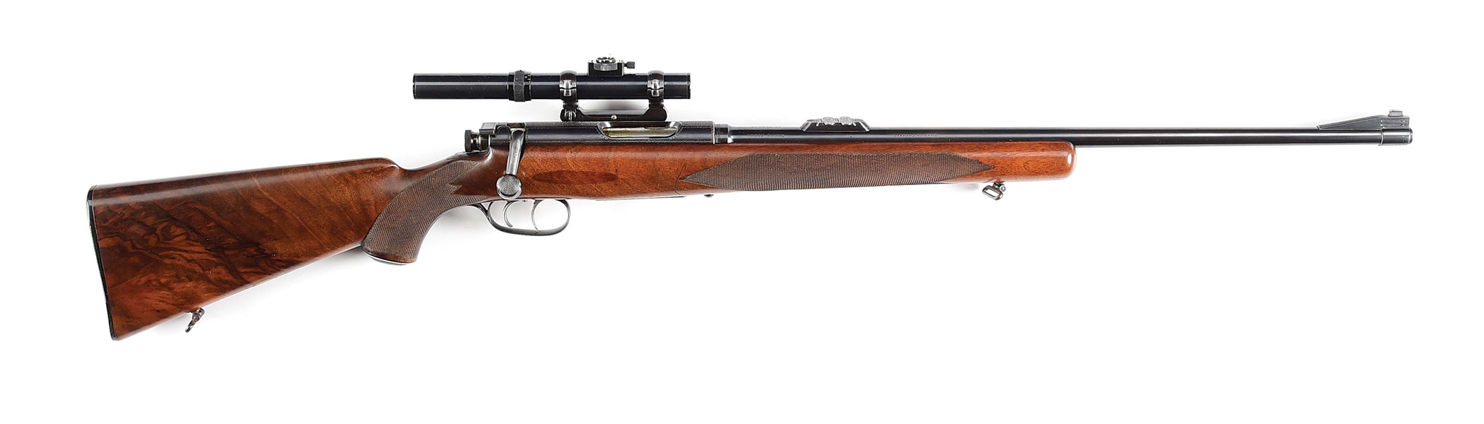 (C) CHARLES DALY BOLT ACTION RIFLE .22 HORNET. 