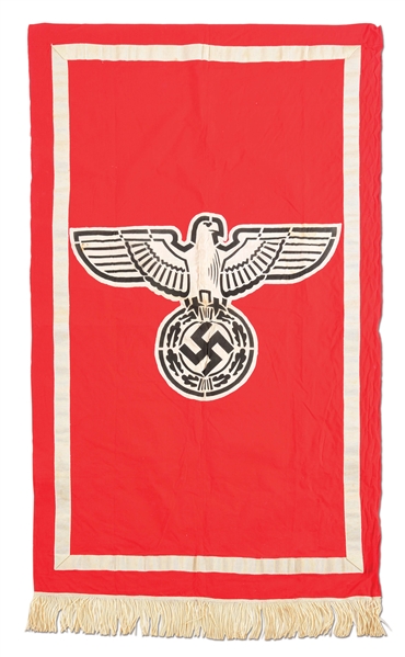 THIRD REICH PODIUM BANNER.