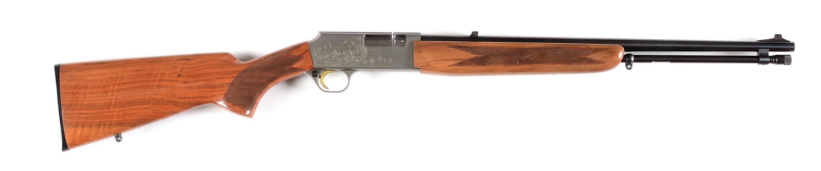 (M) BROWNING BAR-22 GRADE II SEMI-AUTOMATIC RIFLE.