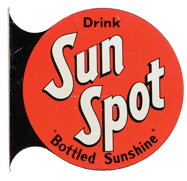  "DRINK SUN SPOT" FLANGE.