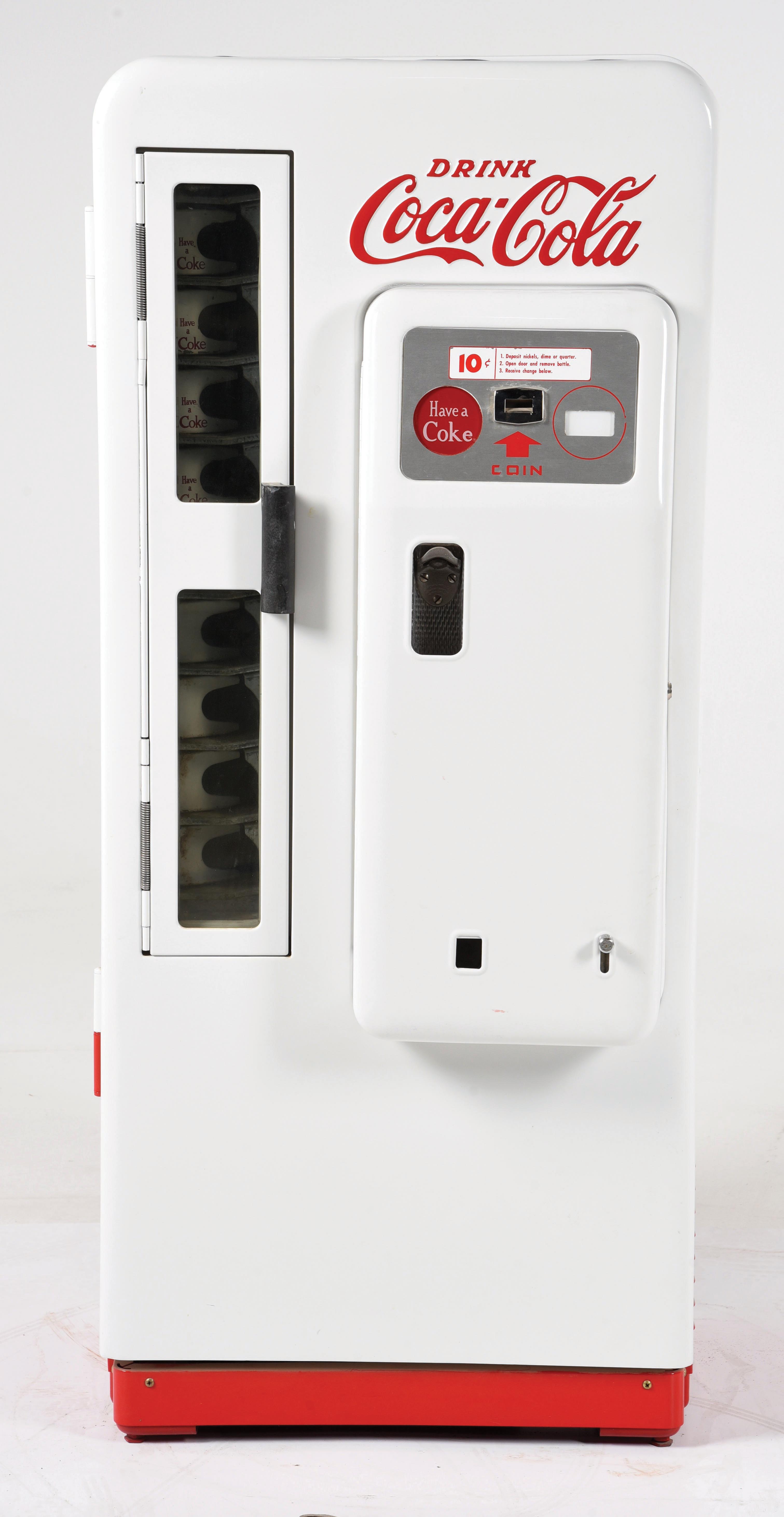 Lot Detail - CAVALIER 72 COCA-COLA VENDING MACHINE.