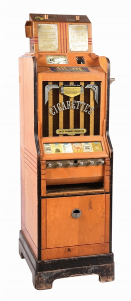 CIGARETTE SLOT MACHINE. 