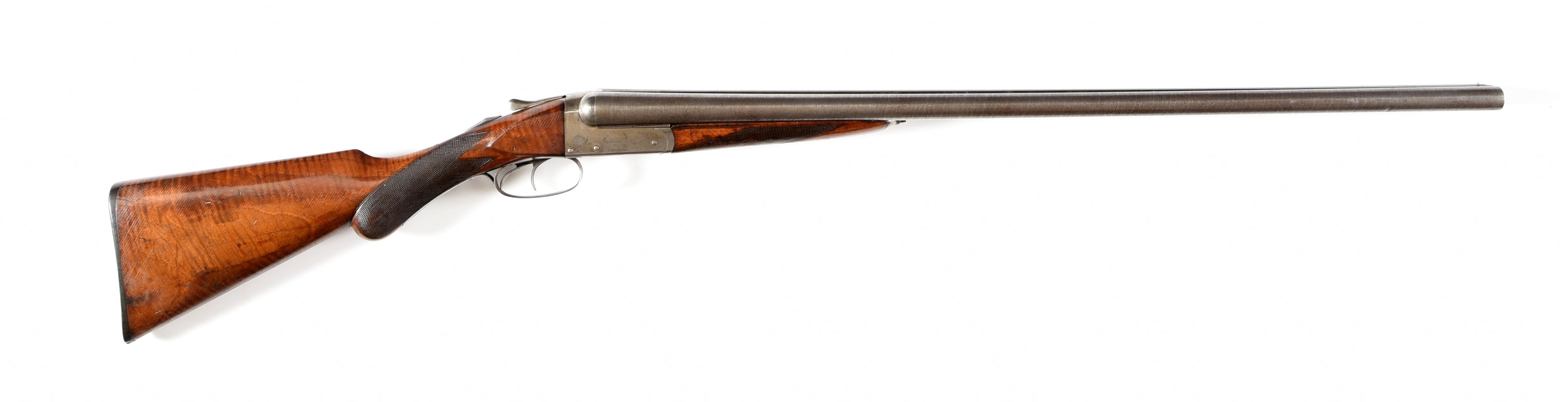 (A) REMINGTON MODEL 1894 SIDE BY SIDE SHOTGUN