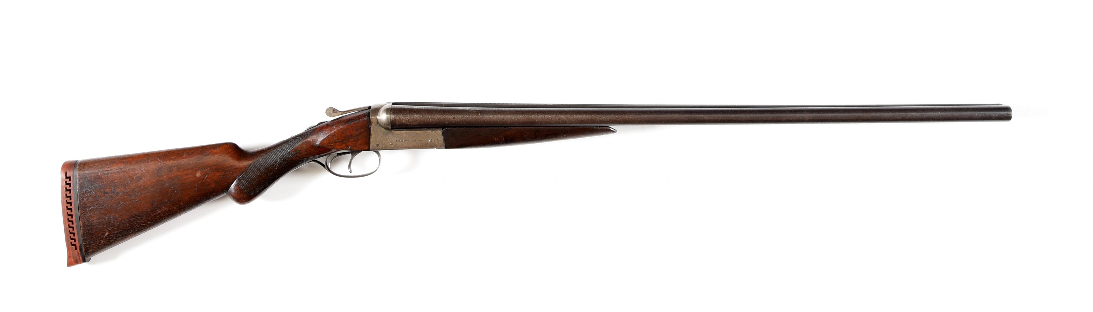 (C) REMINGTON MODEL 1900 SIDE BY SIDE HAMMERLESS SHOTGUN