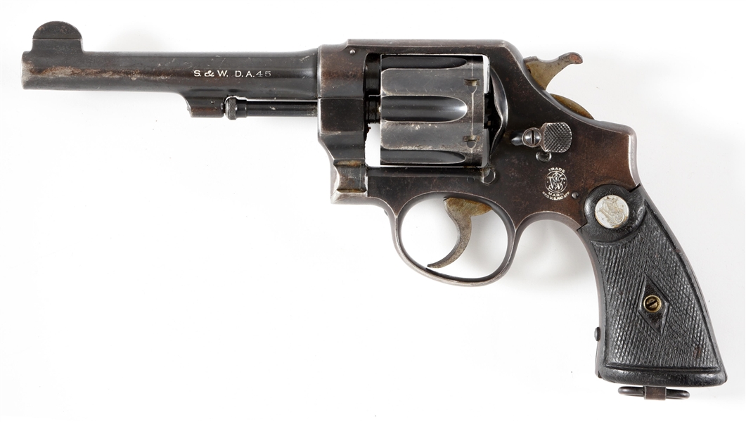 (C) BRAZILIAN CONTRACT SMITH & WESSON MODEL 1917 DOUBLE ACTION REVOLVER.
