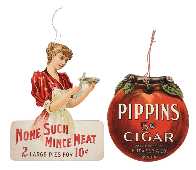 LOT OF 2: PIPPIN CIGAR AND PIES.