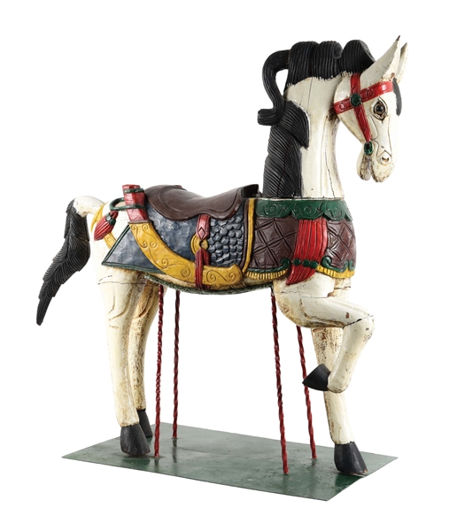 SMALL SIZE CAROUSEL HORSE.