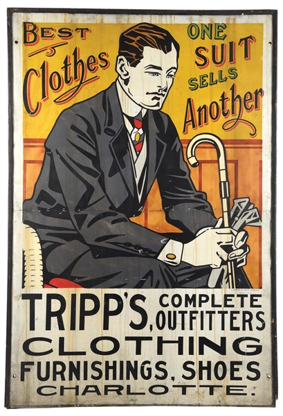 TRIPPS CLOTHING SIGN.