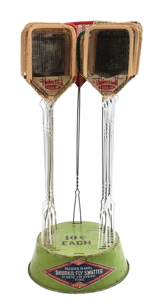 SHURKIL FLY SWATTER DISPLAY.