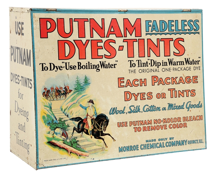 PUTNAM FADELESS DYES DISPLAY.
