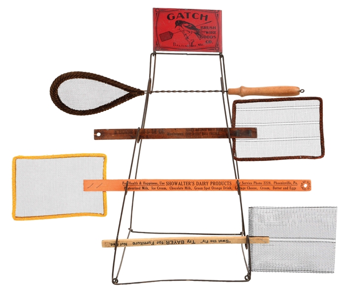GATCH FLY SWATTER DISPLAY.