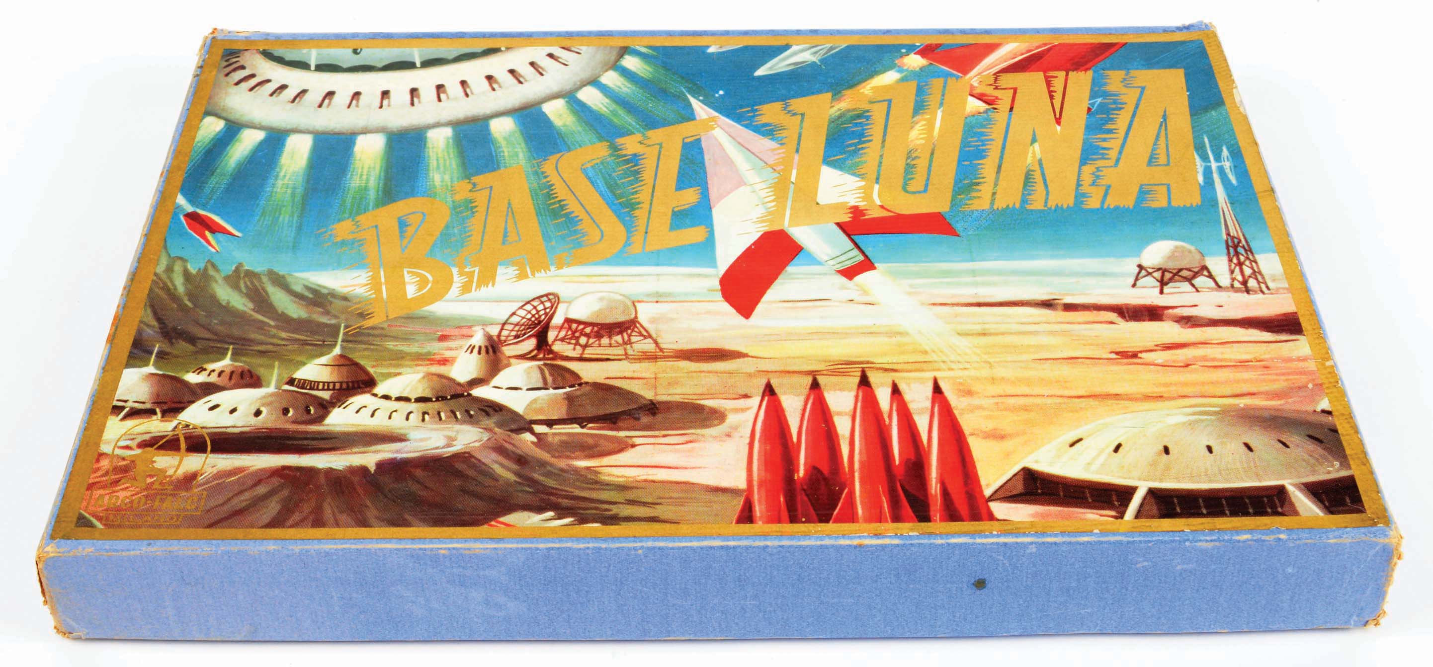 Lot Detail - ITALIAN BASE LUNA SPACE TARGET GAME IN ORIGINAL BOX.
