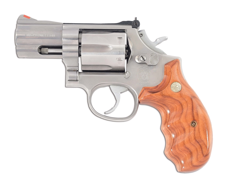 (M) SMITH & WESSON MODEL 686-3 LEW HORTON EDITION REVOLVER.