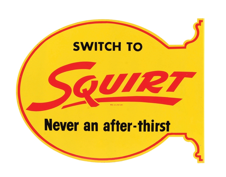 SQUIRT FLANGE SIGN.