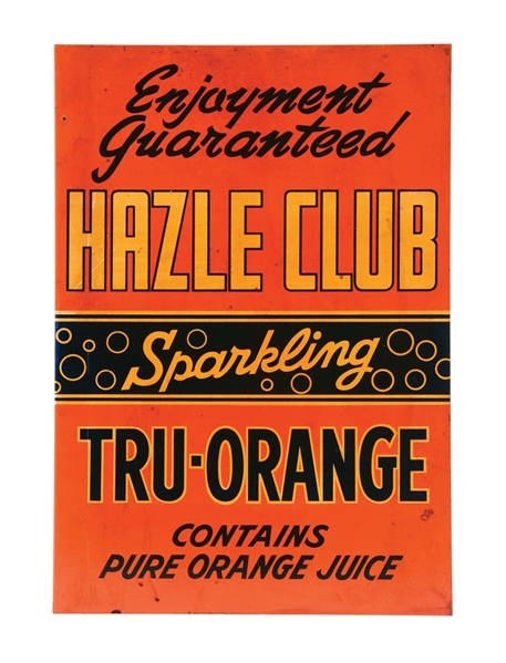 HAZLE CLUB TRU - ORANGE FLANGE.