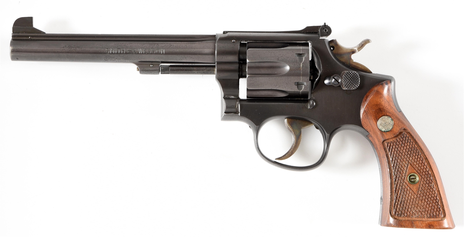 (C) SMITH & WESSON HAND EJECTOR REVOLVER.