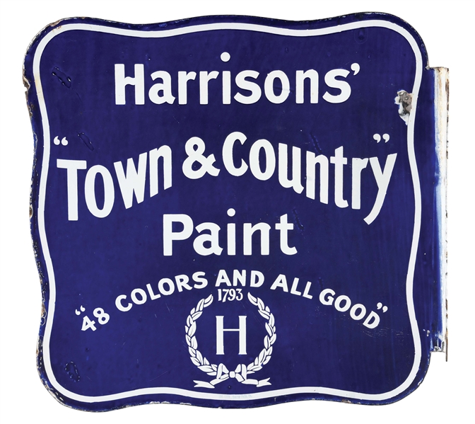 PORCELAIN HARRISONS "TOWN & COUNTRY" PAINT FLANGE.