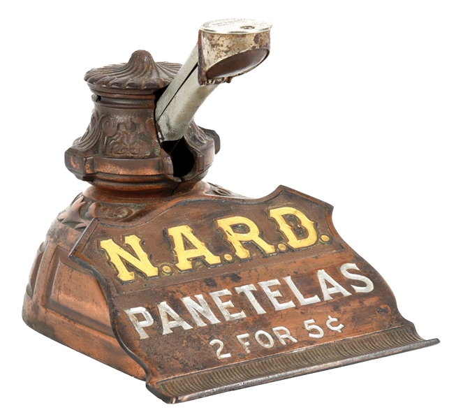 N.A.R.D. PANETELAS 2 FOR 5¢ CIGAR NIPPER.