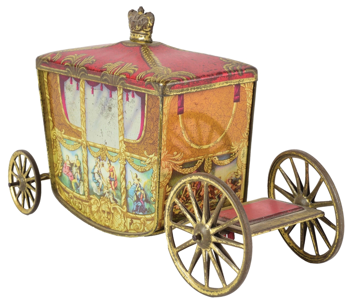 JACOBS CORONATION COACH BISCUIT TIN. 