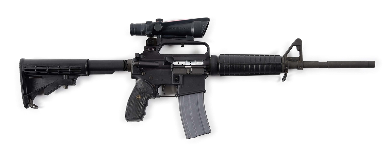 (M) BUSHMASTER XM15-E2S SEMI-AUTOMATIC RIFLE WITH TRIJICON ACOG