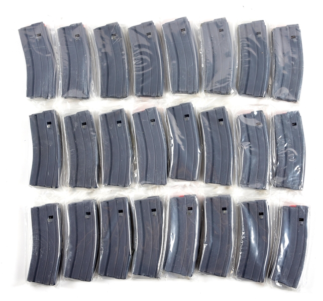 LOT OF 24: C PRODUCTS 30-ROUND AR-15 MAGAZINES.
