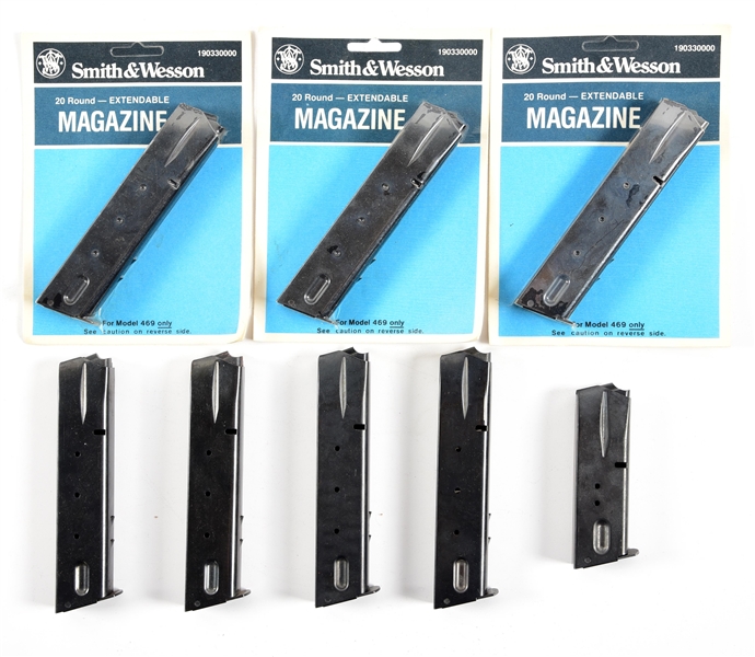 LOT OF 8: SMITH & WESSON 469 MAGAZINES