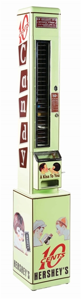 10¢ HERSHEY U SELECT-IT VENDING MACHINE.