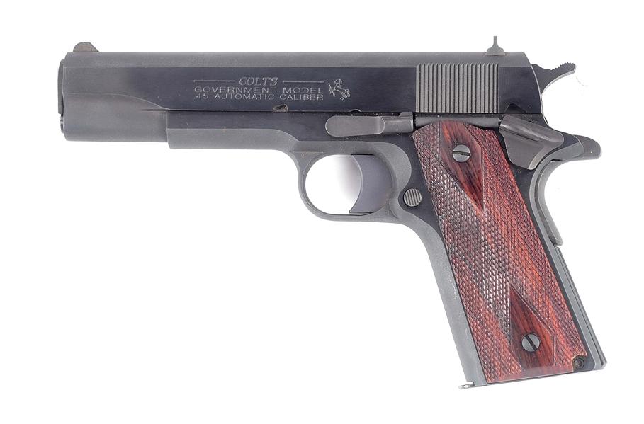 (M) COLT SERIES 80 GOVERNMENT MODEL SEMI-AUTOMATIC PISTOL.