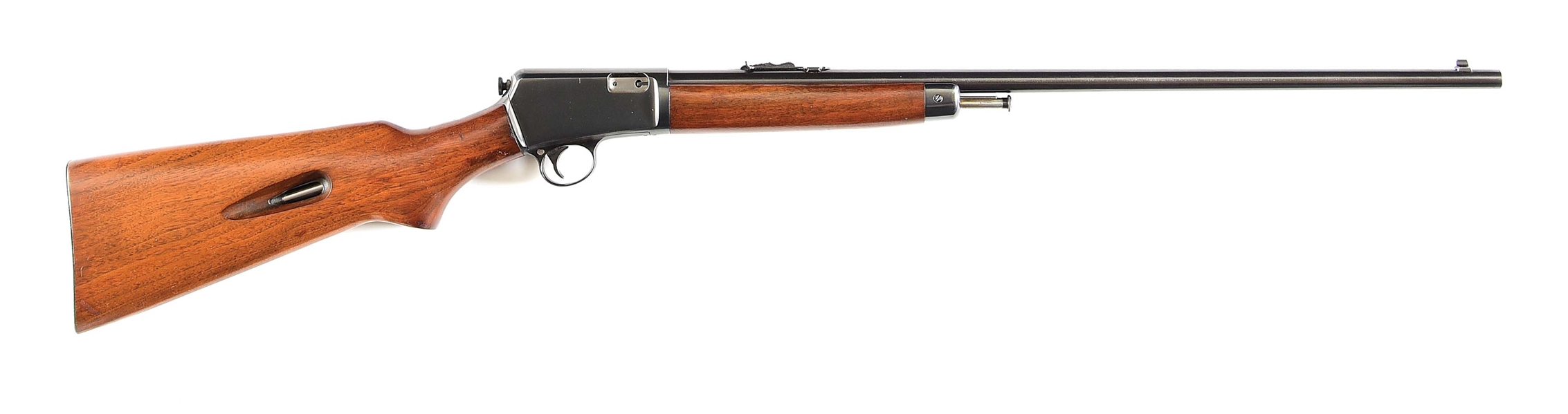 (C) WINCHESTER MODEL 63 SEMI-AUTOMATIC RIFLE.