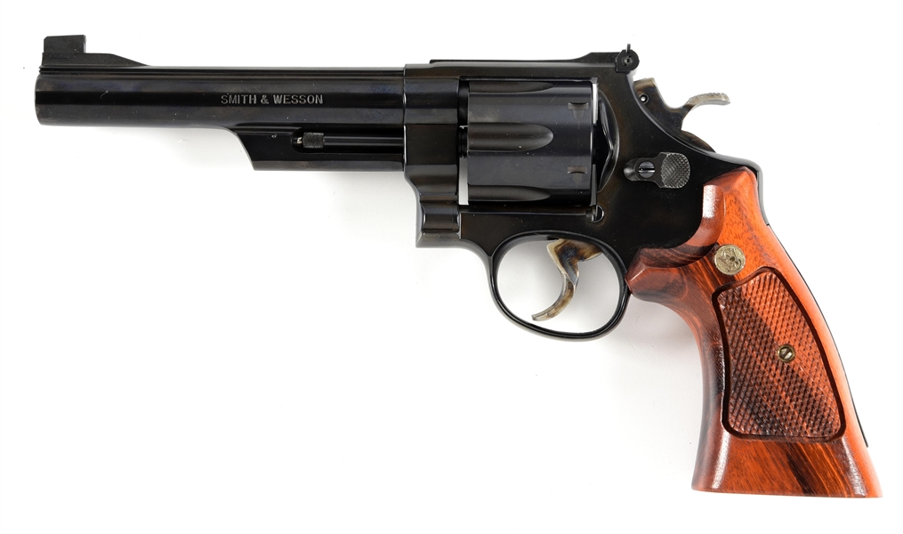 (M) SMITH & WESSON MODEL 25-2 DOUBLE ACTION REVOLVER.