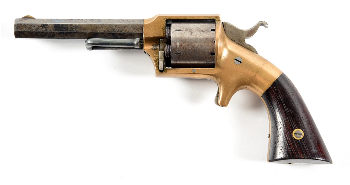 (A) LUCIUS W. POND FRONT LOADING REVOLVER.