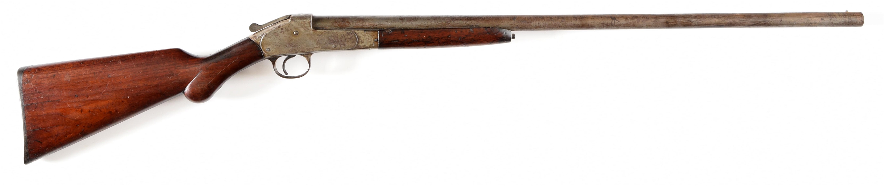 (A) SCARCE REMINGTON 1893 SINGLE SHOT SHOTGUN.