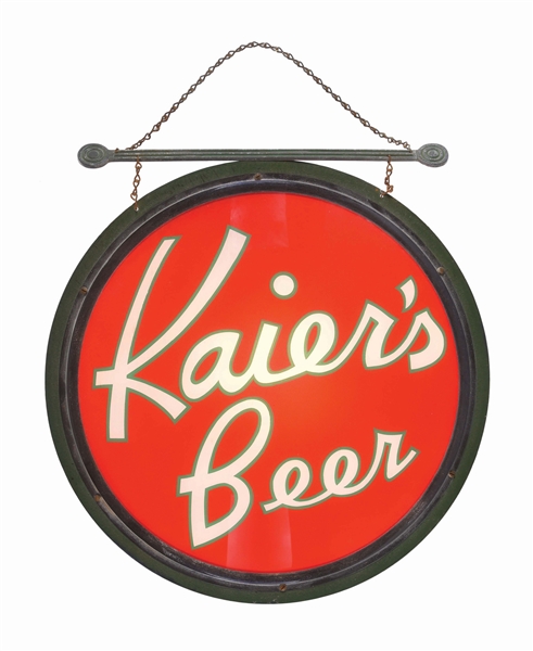 KAIERS BEER SIGN.