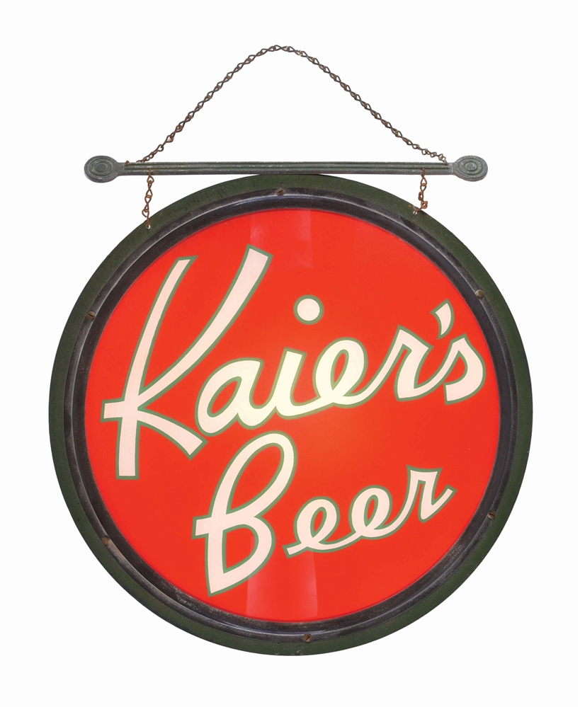 KAIERS BEER SIGN.