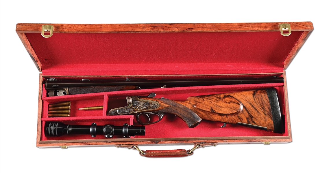 (C) FRIEDRICH JACOB BARTELS CAPE GUN WITH CASE.