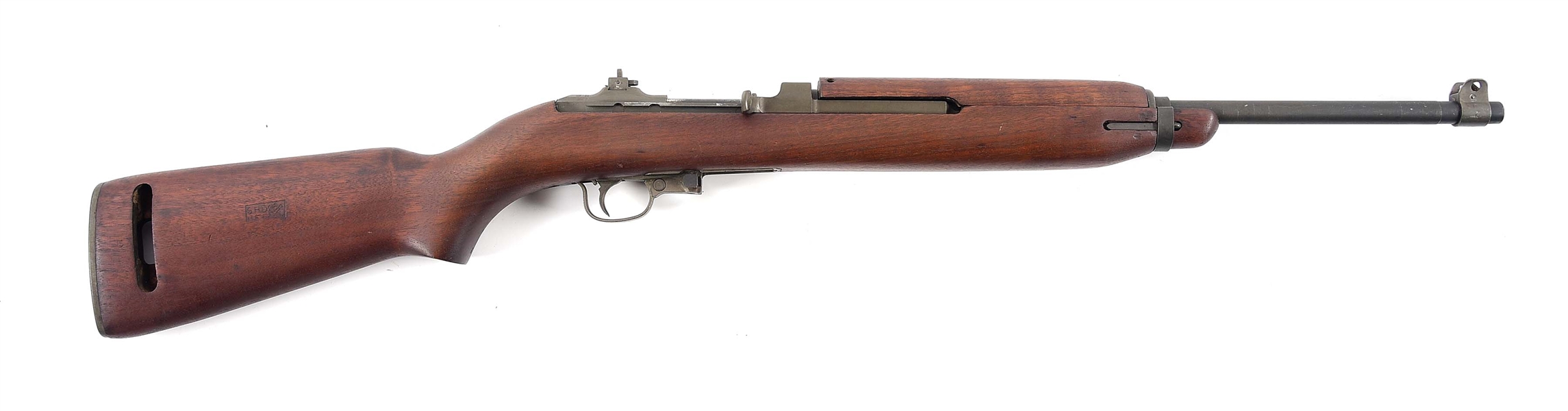 (C) WWII CORRECT UNDERWOOD M1 CARBINE SEMI-AUTOMATIC RIFLE.