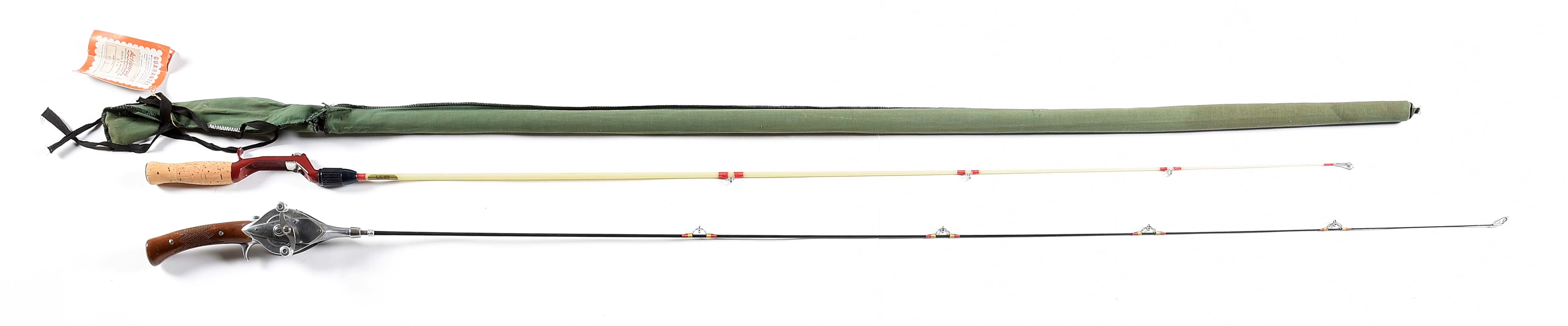 LOT OF 2: HURD SUPER CASTER AND ACTION ROD NO. 551.