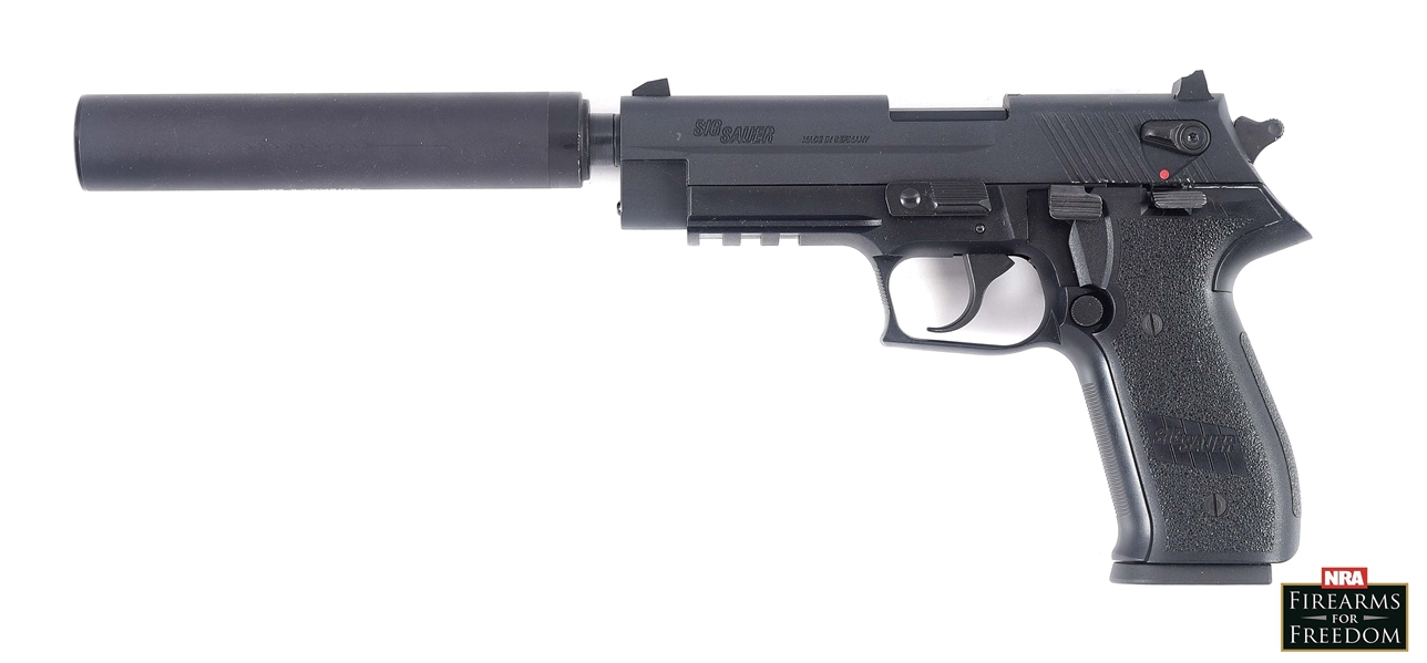 (N) SIG SAUER MOSQUITO .22 LR SEMI-AUTOMATIC PISTOL WITH GEMTECH OUTBACK-II SILENCER (SILENCER).
