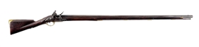 (A) SIR WILLIAM PEPPERELL BRANDED 51ST REGT. LONG LAND PATTERN BRITISH BROWN BESS MUSKET.