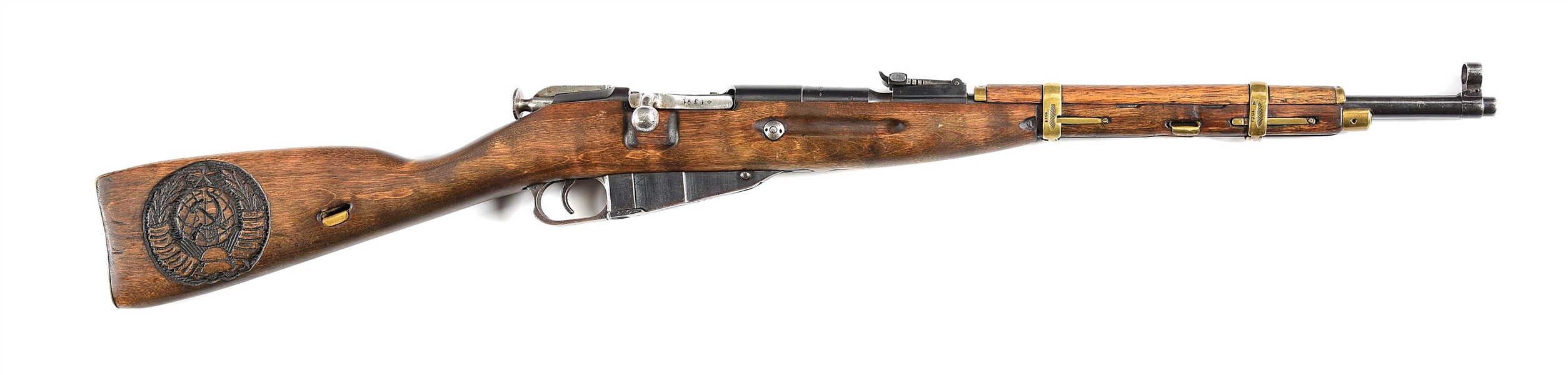 (C) UNIQUE IZHEVSK MOSIN NAGANT M38 BOLT ACTION CARBINE.