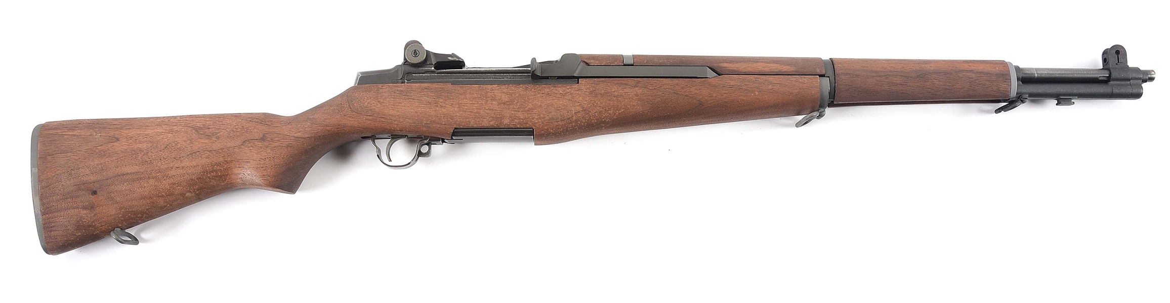 (C) INTERNATIONAL HARVESTER M1 GARAND SEMI-AUTOMATIC RIFLE.