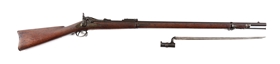 (A) SPRINGFIELD MODEL 1873 TRAPDOOR RIFLE IN 1884 CONFIGURATION.