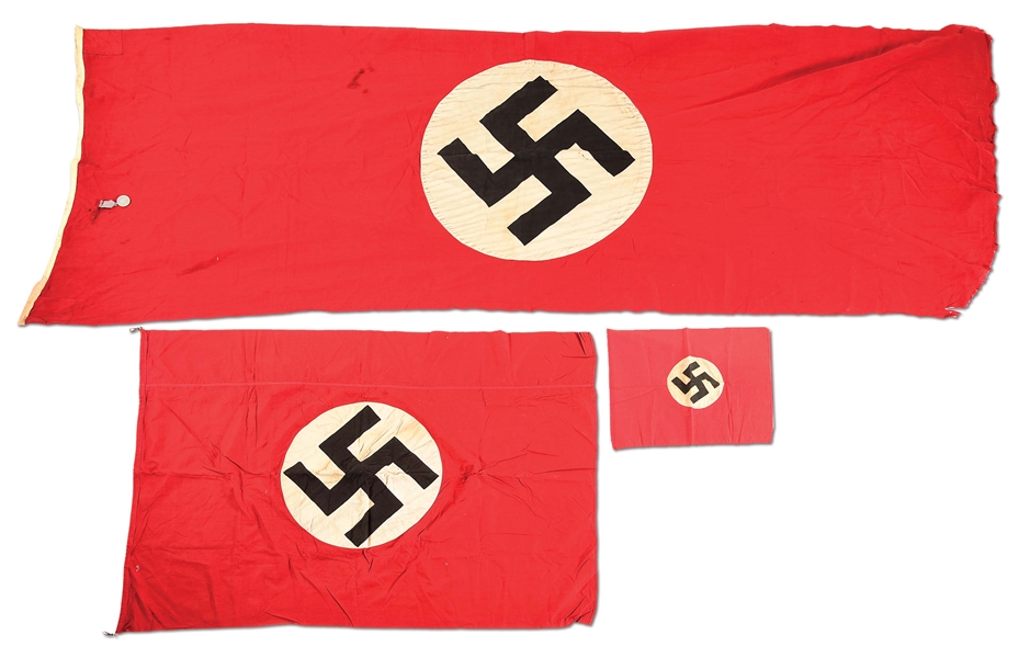 THIRD REICH WWII VETERAN BRING BACK FLAGS.